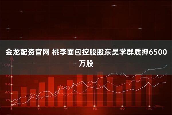 金龙配资官网 桃李面包控股股东吴学群质押6500万股
